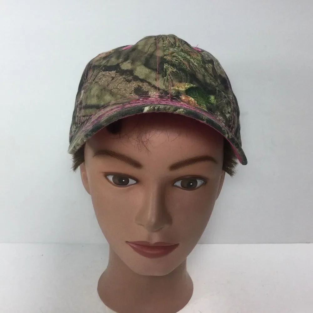 Signatures Mossy Oak Camo hat Ladies‎ Womens hunting fishing Baseball hiking cap